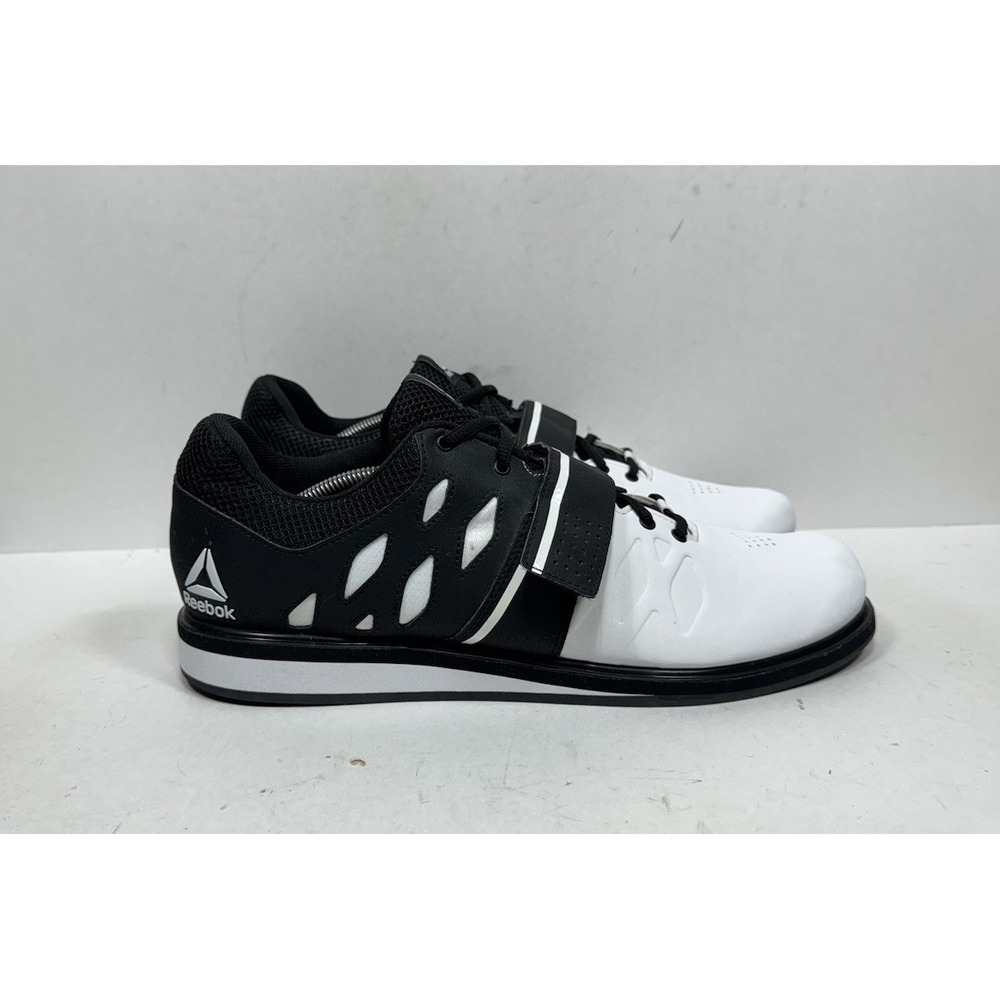 Reebok Lifter PR BlackWhite Weight‎ Lifting Crossfit Shoes Men's Size 13 CN4513